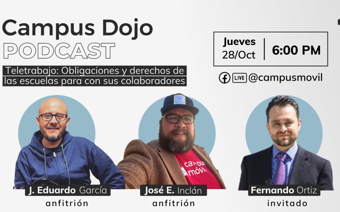 T.1 Episodio 2. Teletrabajo: Obligaciones y derechos de las escuelas para con sus colaboradores